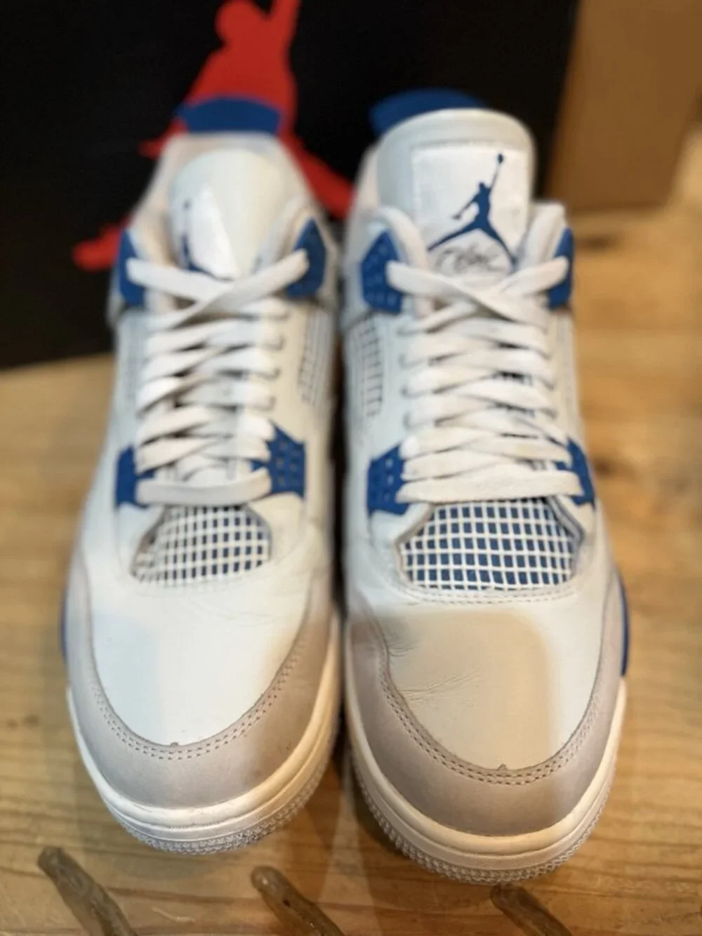 New Air Jordan 4 Military Blue 2024 Sneakers  FV5029-141 Men’s Size 11